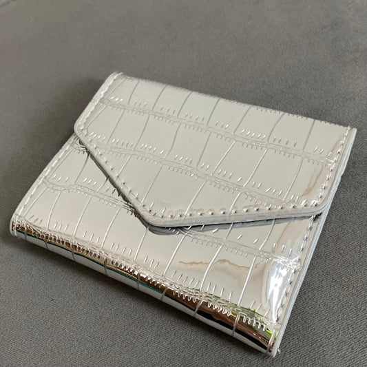 Wallet Metalic Silver